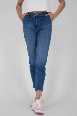 Trendige Mom-Jeans für Damen - LaureenAK DNM A von Alife and Kickin Dunkelblau von alifeandkickin