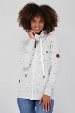 Trendige Sweatjacke Damen VivianAK B Grau von alifeandkickin