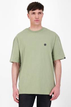 Trendiges Oversize T-Shirt PittAK A für modebewusste Herren Grün von alifeandkickin