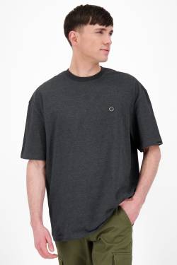 Trendiges Oversize T-Shirt PittAK A für modebewusste Herren Schwarz von alifeandkickin