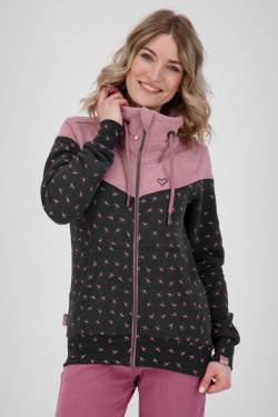 ValinaAK Sweat Jacket  Schwarz von alifeandkickin