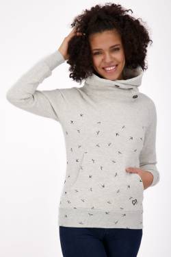 VioletAK A Sweatshirt: Einzigartiger Look für modebewusste Frauen Grau von alifeandkickin