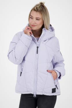 Wattierte Damenjacke KasandraAK A - Perfekt für den Winter und kühle Abende Violett von alifeandkickin