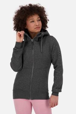 YasminAK B Sweatjacke Damen mit Muster Schwarz von alifeandkickin