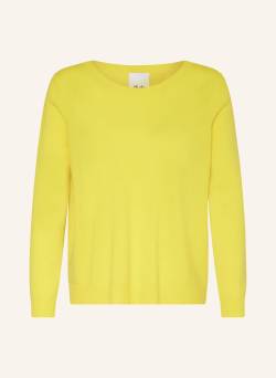 Allude Pullover Mit Cashmere gelb von allude