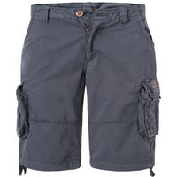 ALPHA INDUSTRIES Herren Cargoshorts blau Baumwolle von alpha industries