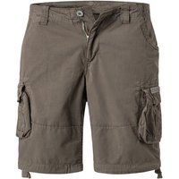 ALPHA INDUSTRIES Herren Cargoshorts grau Baumwolle von alpha industries