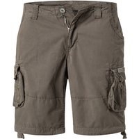 ALPHA INDUSTRIES Herren Cargoshorts grau Baumwolle von alpha industries