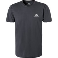 ALPHA INDUSTRIES Herren T-Shirts grau von alpha industries