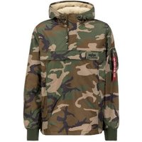 Alpha Industries Anorak ALPHA INDUSTRIES Men - Utility Jackets HPO Anorak Camo von alpha industries