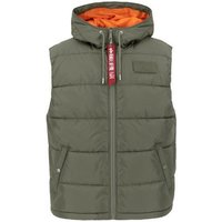 Alpha Industries Blouson ALPHA INDUSTRIES Men - Vests Hooded Puffer Vest FD von alpha industries