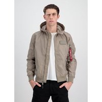 Alpha Industries Bomberjacke ALPHA INDUSTRIES Men - Bomber & Flight Jackets MA-1 LW Hooded von alpha industries