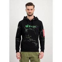 Alpha Industries Hoodie ALPHA INDUSTRIES Men - Hoodies Lightning AOP Hoody von alpha industries