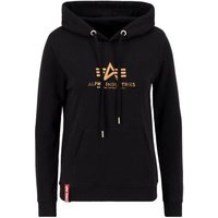 Alpha Industries Hoodie ALPHA INDUSTRIES Women - Hoodies New Basic Hoody Wmn Foil Print von alpha industries