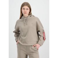 Alpha Industries Hoodie ALPHA INDUSTRIES Women - Hoodies X-Fit Label OS Hoody Wmn von alpha industries