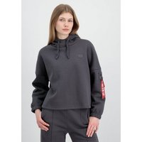 Alpha Industries Hoodie ALPHA INDUSTRIES Women - Hoodies X-Fit Label OS Hoody Wmn von alpha industries