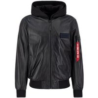 Alpha Industries Lederjacke ALPHA INDUSTRIES Men - Leather & Faux Jackets von alpha industries