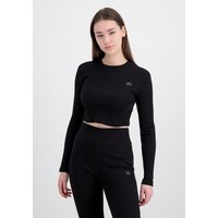 Alpha Industries Longsleeve ALPHA INDUSTRIES Women - Longsleeves X-Fit Rib LS C Wmn von alpha industries