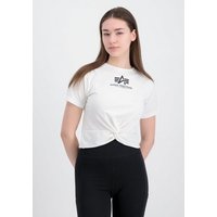 Alpha Industries Muscleshirt ALPHA INDUSTRIES Women - T-Shirts Knotted Crop T Wmn von alpha industries