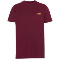 Alpha Industries Rundhalsshirt BASIC T SMALL LOGO von alpha industries