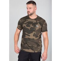 Alpha Industries Rundhalsshirt BASIC T SMALL LOGO von alpha industries