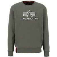 Alpha Industries Sweater ALPHA INDUSTRIES Men - Sweatshirts Basic Sweater Embroidery von alpha industries