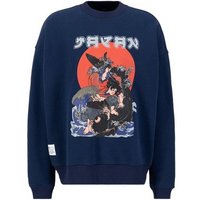 Alpha Industries Sweater ALPHA INDUSTRIES Men - Sweatshirts Japan Warrior Sweater von alpha industries