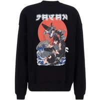 Alpha Industries Sweater ALPHA INDUSTRIES Men - Sweatshirts Japan Wave Warrior Sweater von alpha industries