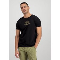 Alpha Industries T-Shirt ALPHA INDUSTRIES Men - T-Shirts Basic T ML Foil Print von alpha industries