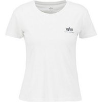 Alpha Industries T-Shirt ALPHA INDUSTRIES Women - T-Shirts Basic T Small Logo Wmn von alpha industries