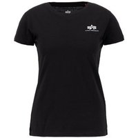 Alpha Industries T-Shirt ALPHA INDUSTRIES Women - T-Shirts Basic T Small Logo Wmn von alpha industries