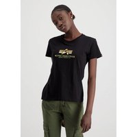 Alpha Industries T-Shirt ALPHA INDUSTRIES Women - T-Shirts New Basic T Hol. Print Wmn von alpha industries