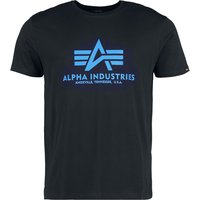 Alpha Industries T-Shirt - Basic T-Shirt - S bis XXL - für Männer - Größe M - schwarz von alpha industries