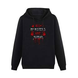 Men's Hoodies American Horror Story All Monsters Are Human Personality Fashion Sweatshirt Pullover Cotton Blend Hoody L von andare