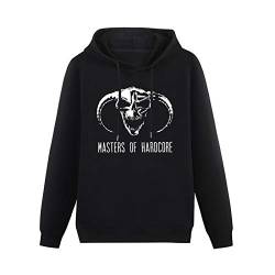 Men's Hoody Masters of Hardcore Hoodies Pullover Long Sleeve Sweatshirts S von andare