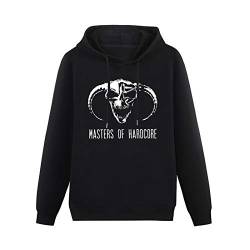 Men's Hoody Masters of Hardcore Hoodies Pullover Long Sleeve Sweatshirts XL von andare