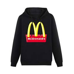 Men's Hoody McDonalds Fast Food Golden Arches Symbol Vintage Logo Hoodies Pullover Long Sleeve Sweatshirts L von andare