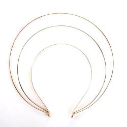 Einfaches, süßes Haar-Accessoire für Damen, Studenten, Waschen des Gesichts, Haarband, Stirnbänder, dreilagig, DIY-Haarreifen, Metall-Stirnband, dünne Metall-Stirnbänder zum Basteln, Metall-Stirnband von antianzhizhuang