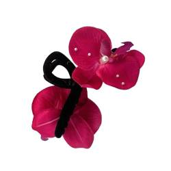 Trendige Schmetterlings-Blumen-Haarklammer, vielseitig und stabil, niedlicher Kunststoff, Blumen-Haarklammer für Frauen und Mädchen, wunderbares Geschenk für Familien von antianzhizhuang