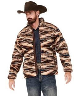 ARIAT Men's Standard Fleece Jacket, Chimayo Saltillo von ariat