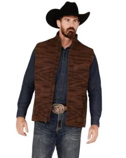 ARIAT Men's Standard Logo 2.0 Chimayo Vest, Shaved Chocolate von ariat