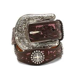 Ariat Kid's Scalloped Concho Overlay Belt von ariat