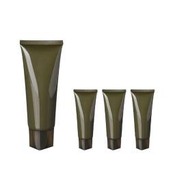 Aspire 4 Pack 3.4 OZ/100 ML Travel Size Green Squeezable Tubes Travel Cosmetic Containers with Twist Cap-3.4oz von aspire