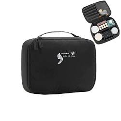 astound Kosmetik-Reisetasche | Tragbare Make-up-Reisetasche für Frauen - Leichte Reise-Kulturtasche, Make-up-Organizer für Kosmetika von astound