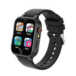 aswan watch Kinderuhr mit Kamera,Video,Stimme aufnehmen,Schrittzähler,Spiele,Wecker,Timer,Stoppuhr – Lernuhr – Kinderspielzeug – Smartwatch von aswan watch