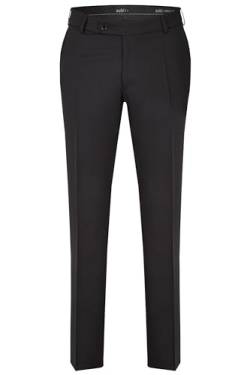 aubi: Herren Businesshose Anzughose Flat Front Modell 26, Farbe:schwarz (50), Größe:27 von aubi: