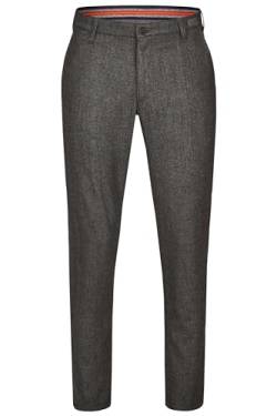 aubi: Modern Fit Herren Businesshose Anzughose Ceramica Fischgrat Chino Modell 288, Farbe:anthrazit (52), Größe:50 von aubi: