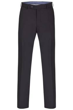 aubi: Modern Fit Herren Businesshose Anzughose Flat Front Modell 188, Farbe:schwarz (50), Größe:110 von aubi: