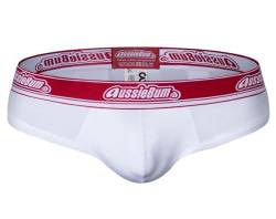 aussieBum Men's Push-up Underwear Wonder Jock WJ 2.0 Briefs | Inside Pocket | Moisture-Wicking Modal Slip (DE/NL/SE/PL, Alphanumerisch, M, Regular, Regular, White) von aussieBum
