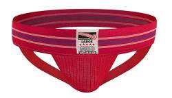 aussieBum Men's Underwear Classic Jock Jockstrap or Slip | Mesh Fabric for High-Performance Ventilation | Contour Pouch (DE/NL/SE/PL, Alphanumerisch, M, Regular, Regular, Jock Red) von aussieBum